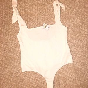 Free People Off White Bodysuit